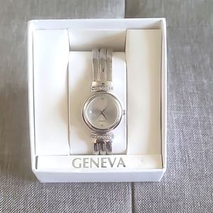 Genuine Quartz Geneva Ladies Watch